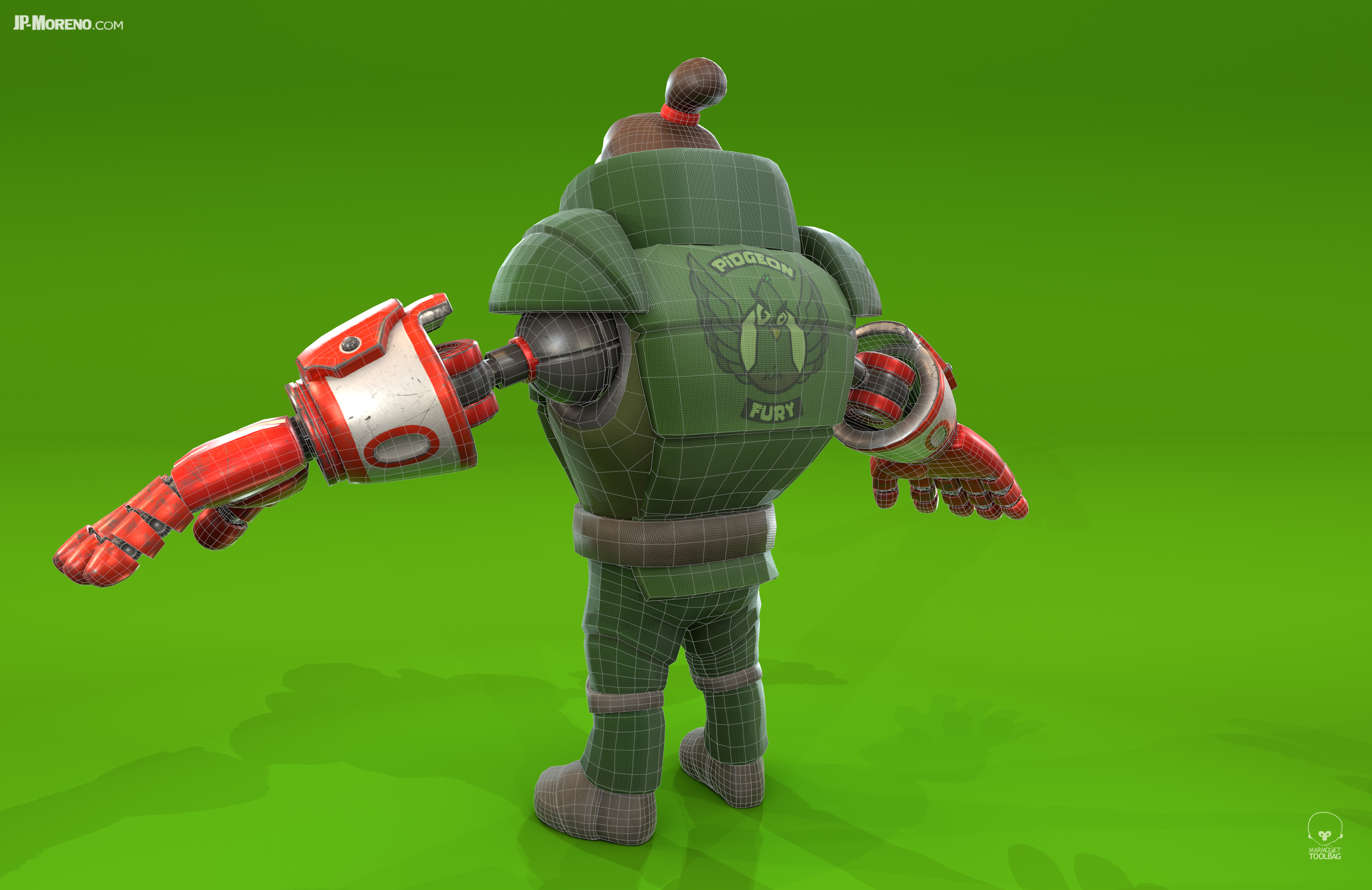 JP_Moreno_Buck_BackView_WireFrame_PidgeonFury