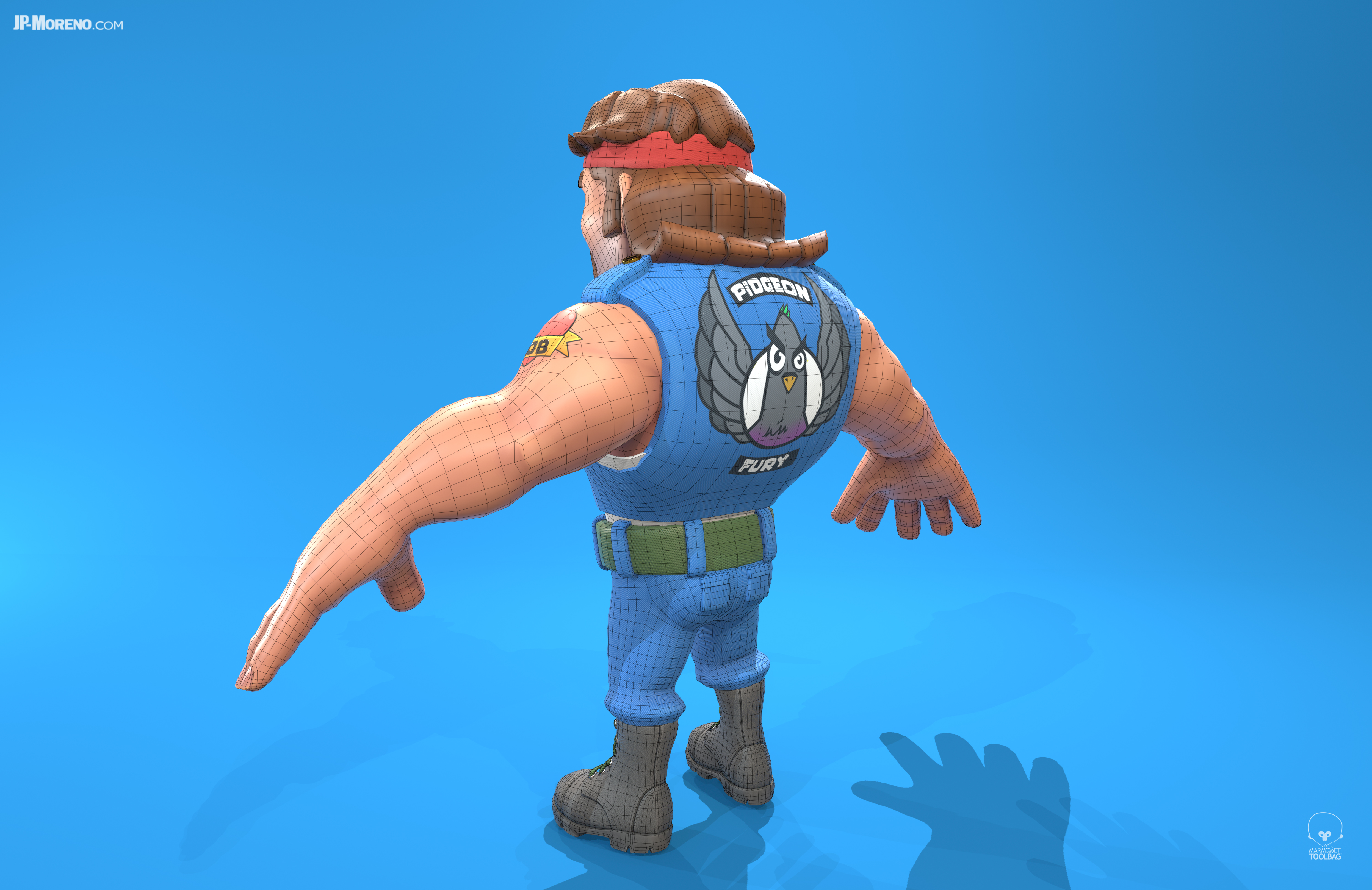 JP_Moreno_Todd_BackView_WireFrame_PidgeonFury