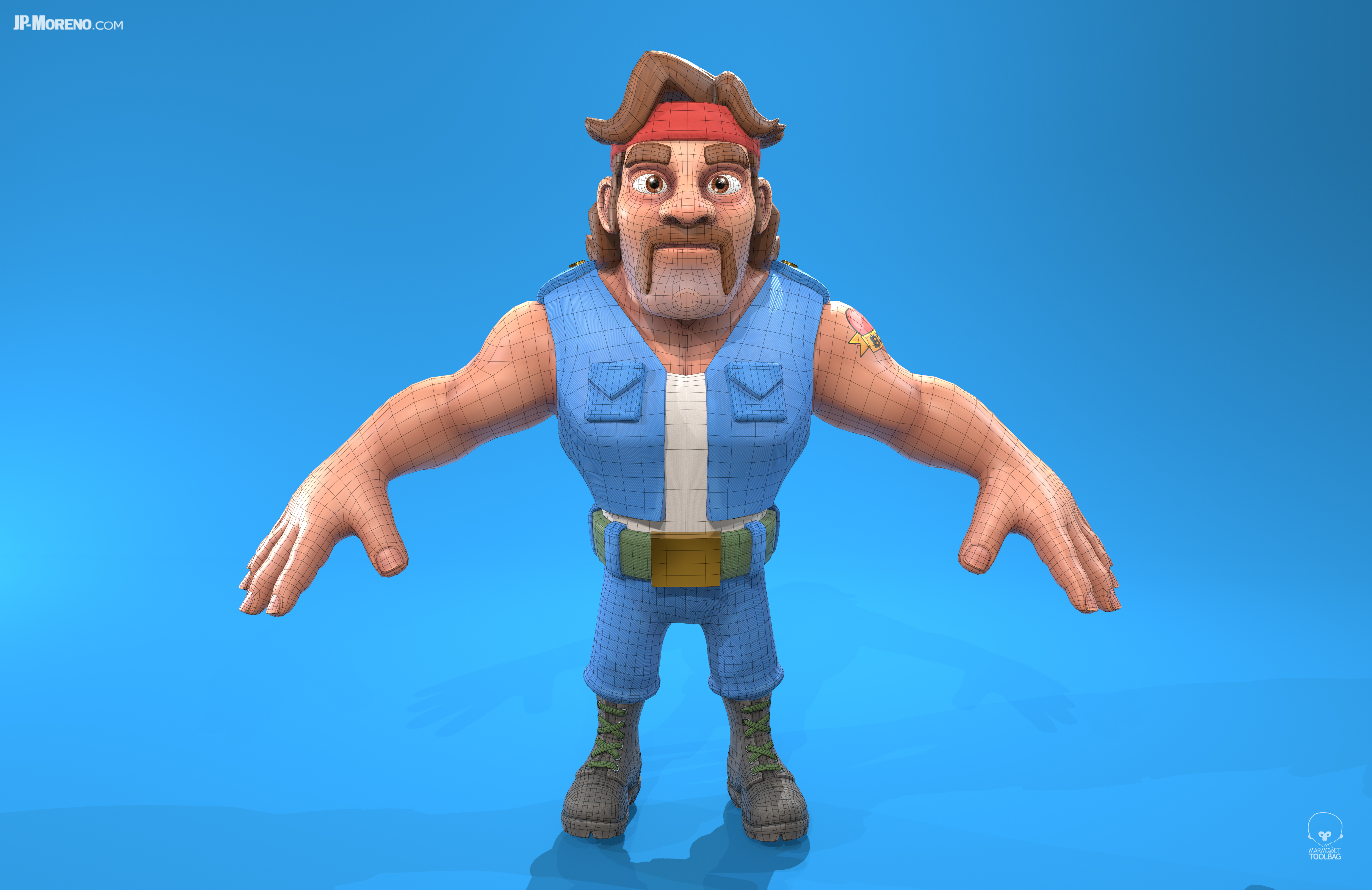 JP_Moreno_Todd_FrontView_WireFrame_PidgeonFury