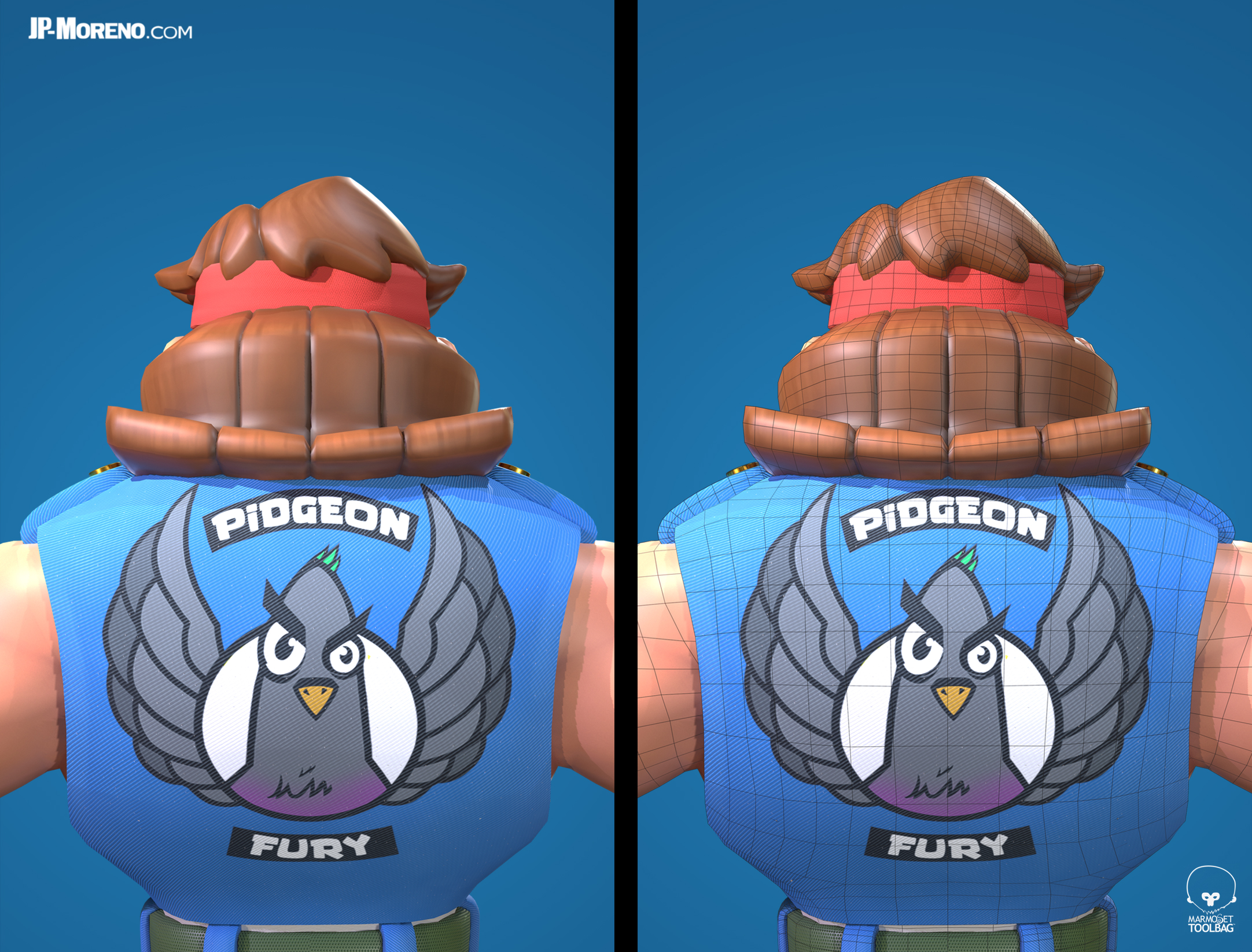 JP_Moreno_Todd_PidgeonFury_back_CloseUp